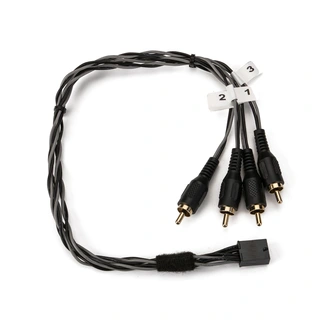 Mosconi MOS-EXT4RCA-MALE Molex Micro-Fit til 4-kanals RCA