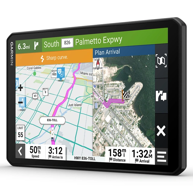 Garmin Camper 895 8", WIFI, BT, tilpasset camping 