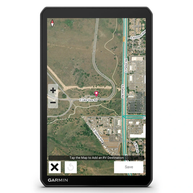 Garmin Camper 895 8", WIFI, BT, tilpasset camping 