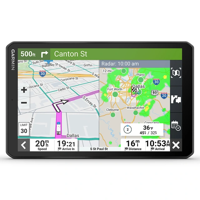 Garmin Camper 895 8", WIFI, BT, tilpasset camping 