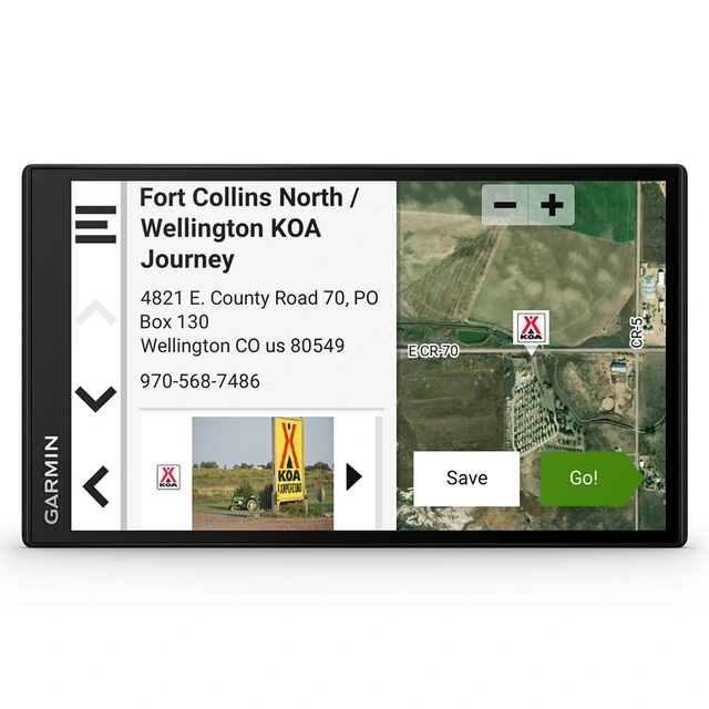 Garmin Camper 795 7", WIFI, BT, tilpasset camping 