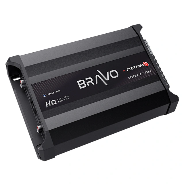 Stetsom Bravo HQ 800.4-2 4x250W RMS, 2 Ohm, SPL 