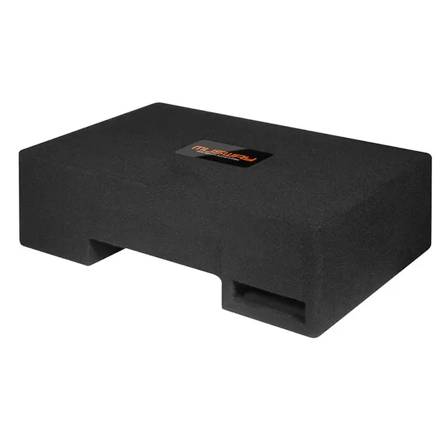 Musway MF108Q 8" subwoofer i kasse 200W RMS, 2x2 Ohm 