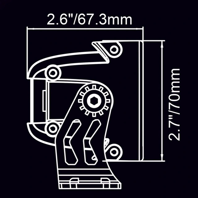Lightstorm LED-bar 7" Osram LED, 5040 lumen, 60W 