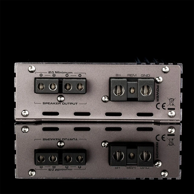 Gladen RC 600c1 monoforsterker Monoforsterker, 560W RMS i 2 Ohm 