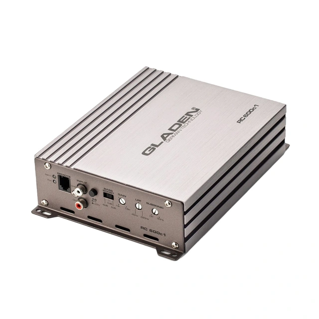 Gladen RC 600c1 monoforsterker Monoforsterker, 560W RMS i 2 Ohm 