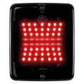 Strands Dark Knight Square IZE Led LED brems/baklys, mørk tonet linse