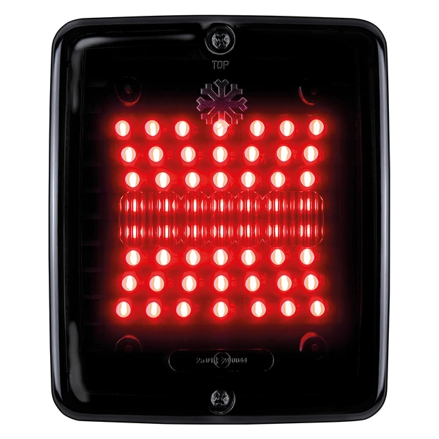 Strands Dark Knight Square IZE Led LED brems/baklys, mørk tonet linse 