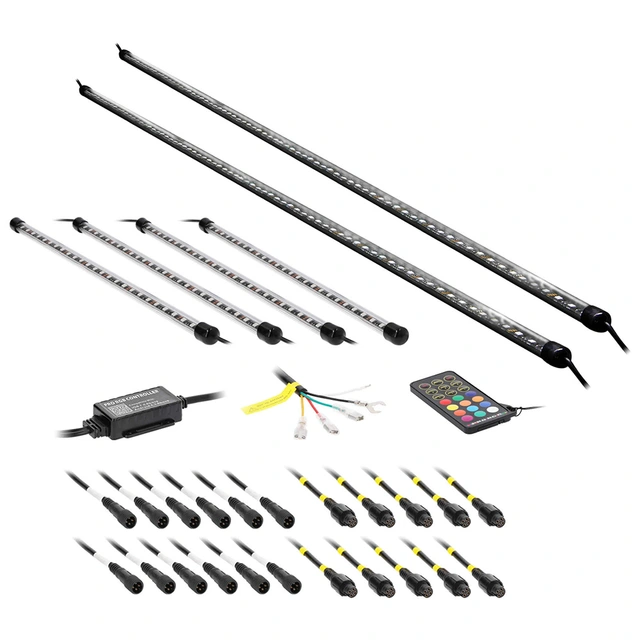 Heise HE-CHASE-UNDGKT Underglow LED-kit Underglow LED-kit, RGB 