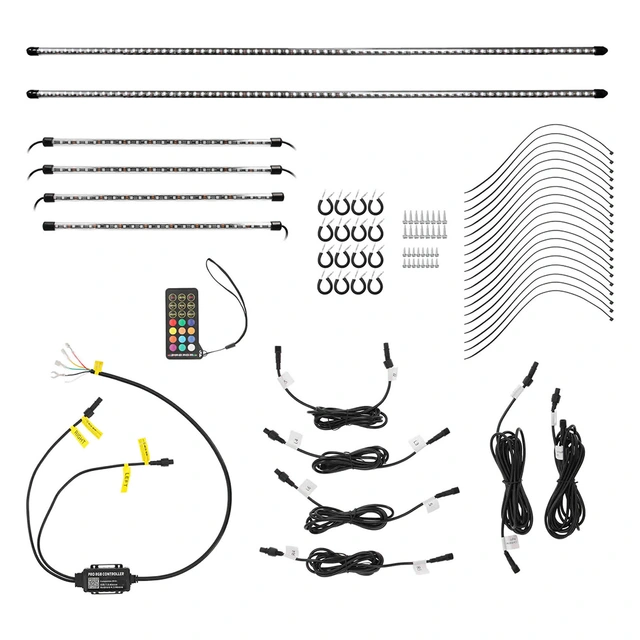Heise HE-CHASE-UNDGKT Underglow LED-kit Underglow LED-kit, RGB 