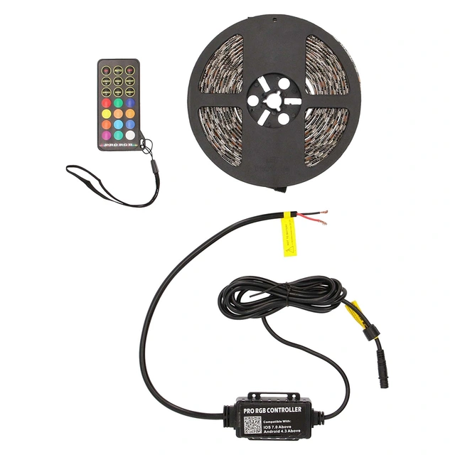 Heise HE-CHASE-5M LED-stripe LED, 5 meter, RGB 