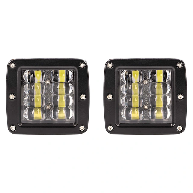 Heise HE-CHASE-CLKT arbeidslys LED, 2860 lumen, RGB, 2stk 