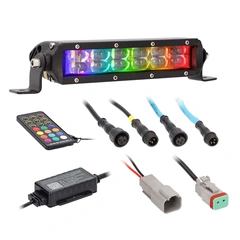 Heise HE-CHASE-B8 ledbar LED, 8", 2145 lumen, RGB