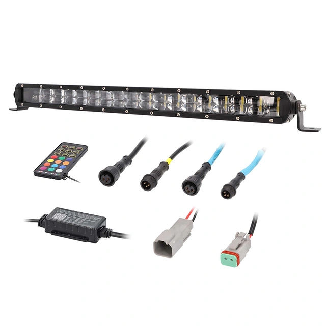 Heise HE-CHASE-B22 ledbar LED, 22", 8790 lumen, RGB 