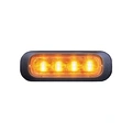 Strands Dark Knight Varsellys 4 LED 4 LED, ECE R65, Klart glass