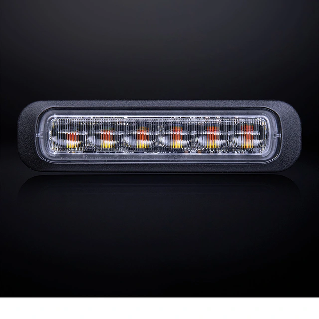 Strands Dark Knight Varsellys 6 LED 6 LED, ECE R65, Klart glass 