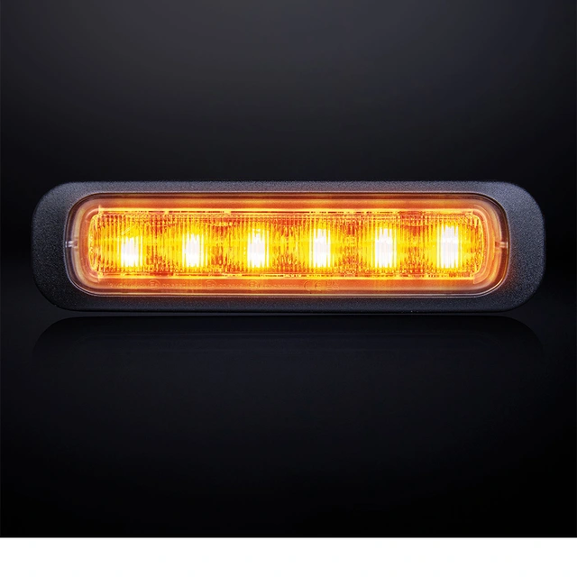 Strands Dark Knight Varsellys 6 LED 6 LED, ECE R65, Klart glass 