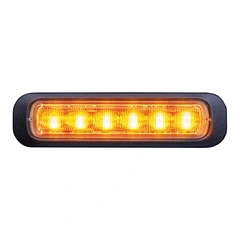 Strands Dark Knight Varsellys 6 LED 6 LED, ECE R65, Klart glass