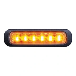 Strands Dark Knight Varsellys 6 LED 6 LED, ECE R65, Mørkt glass