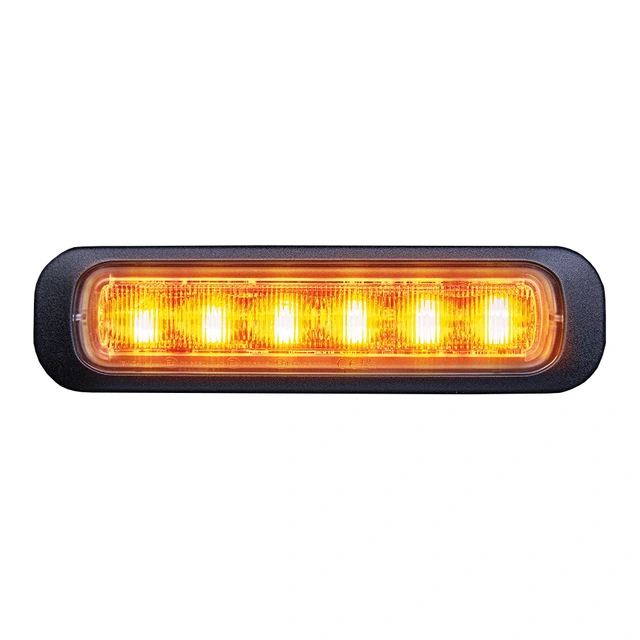 Strands Dark Knight Varsellys 6 LED 6 LED, ECE R65, Mørkt glass 