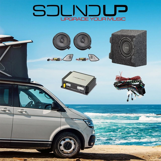 Gladen SoundUP GA-SU-VW-T6.1-SUB VW Transporter 2020-> (T6.1), 2-seter 