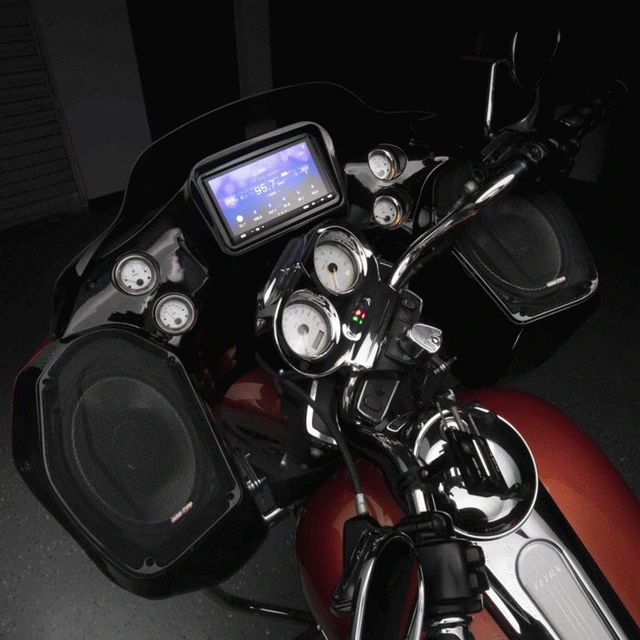 Metra 2-DIN monteringsramme Harley Davidson FLT (1998 - 2013) 