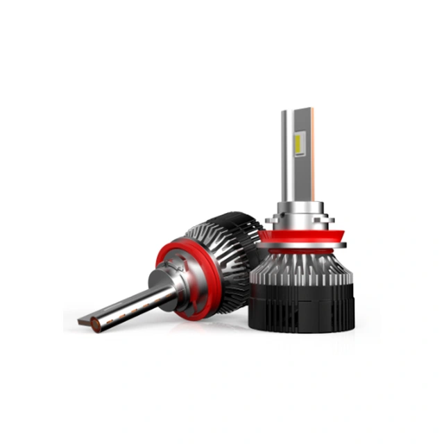 H11 LED lyspære STR3-serie 55W, 5000 Lumen, 2pk 