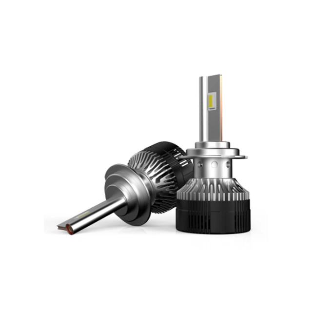 H7 LED lyspære STR3-serie 55W, 5000 Lumen, 2pk 