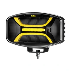 OZZ XO1 P LED fjernlys med varsellys Sort, 5100 Lumen, per stykk