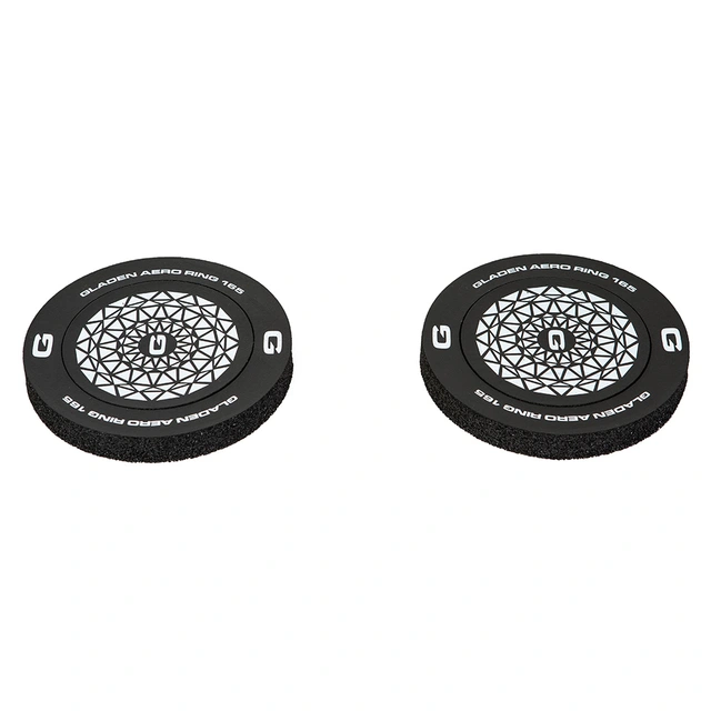 Gladen skumringer for høyttalermontering For 16,5 cm / 6,5", 2 stk 