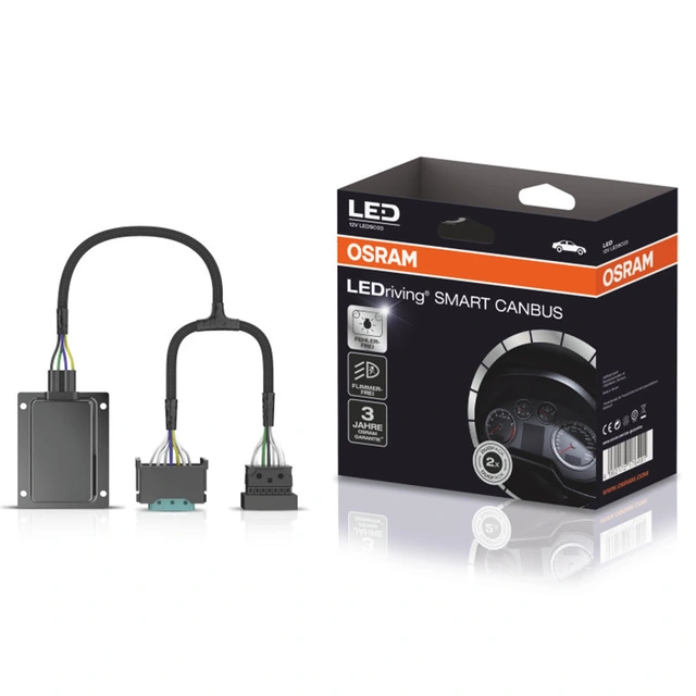 Osram LEDriving Smart Canbus LEDSC03 Canbusadapter, 12W. 2stk 
