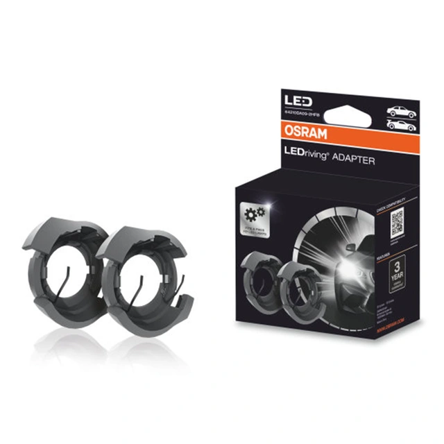 Osram LEDriving Adapter DA09 Monteringsbrakett, 40,7mm, 2stk 