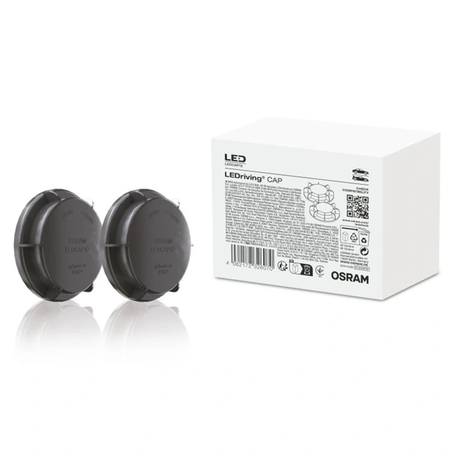 Osram LEDriving CAP12 Beskyttelseslokk, 90mm, 2stk 