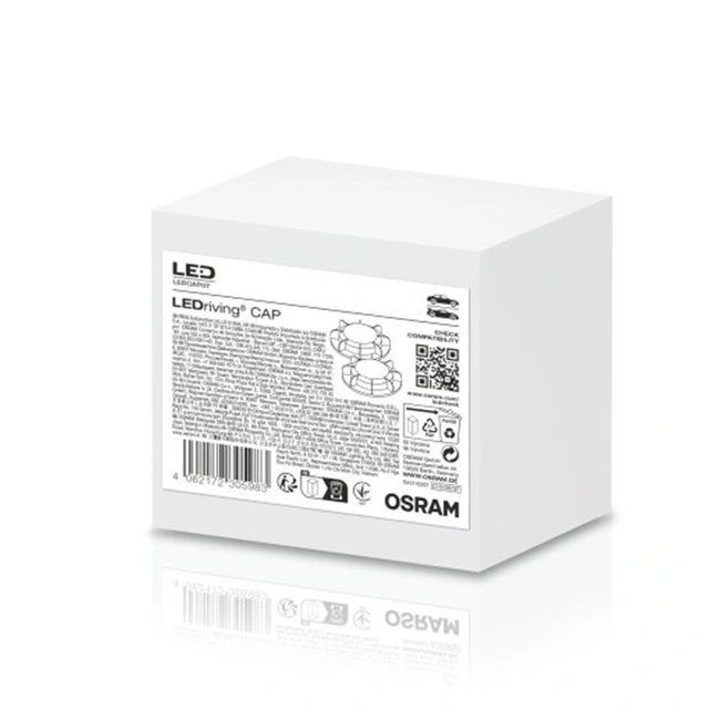Osram LEDriving CAP07 Beskyttelseslokk, 90mm, 2stk 