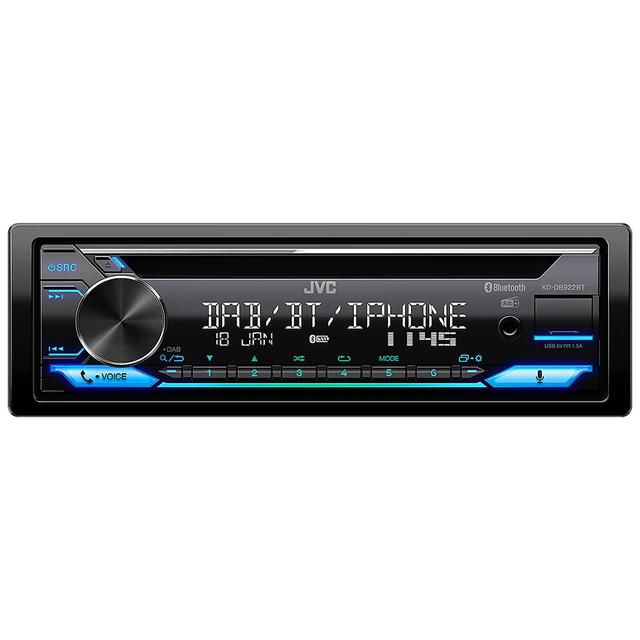 JVC KD-DB922BT DAB+,Bluetooth, USB, Aux, CD 