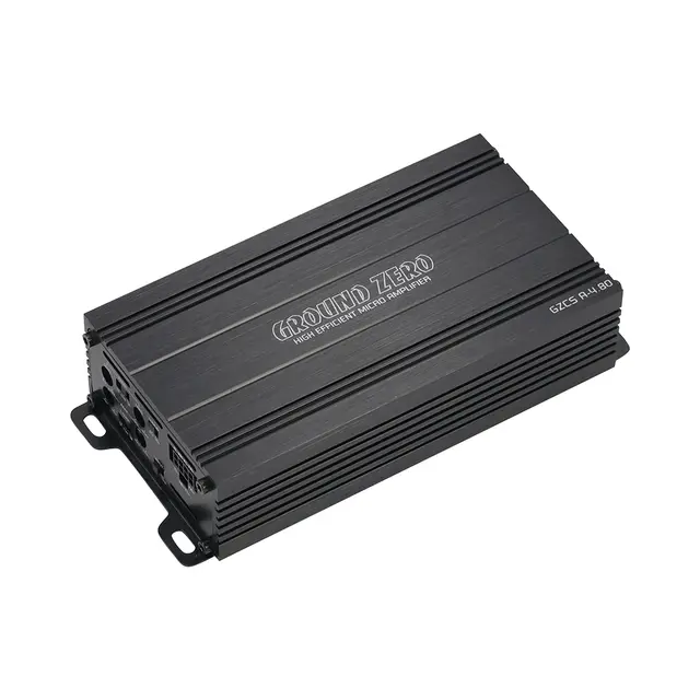 Ground Zero GZCS A-4.80 4-kanals 4x80W RMS i 2 Ohm. Klasse D 