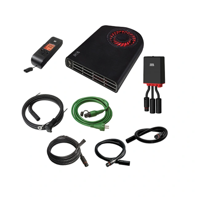 DEFA WarmUp SmartStart 1900 Kupèvarmer, batterilader, fjernkontroll 