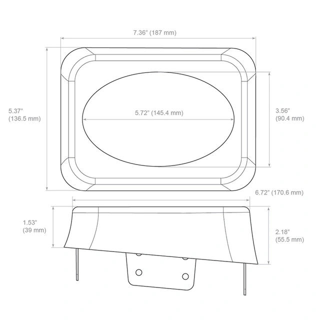 RetroSound høyttalermoduler 4x6" Høyttalermoduler (par) 