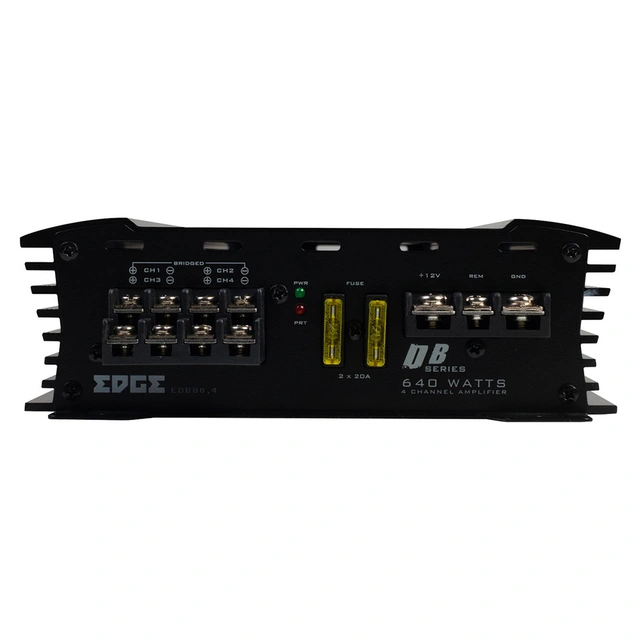 Edge EDB80.4LITE-E2 4-kanals forsterker 4x80W RMS i 2ohm. 