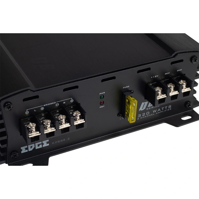 Edge EDB80.2LITE-E2 2-kanals forsterker 2x80W RMS i 2ohm. 