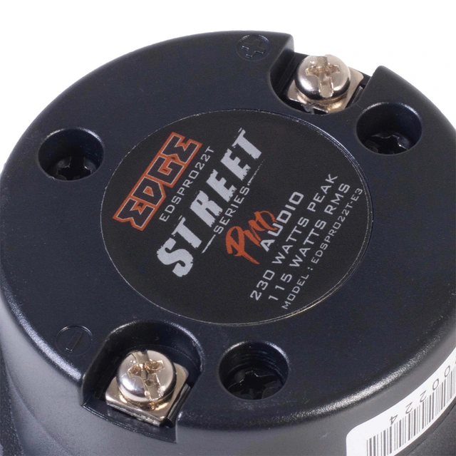 Edge EDSPRO22T-E3 2,2" SPL diskanter 2,2" diskanter, 115W RMS, pris per par 