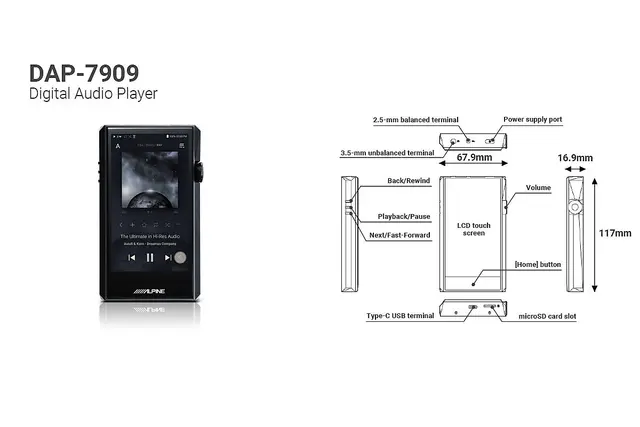 Alpine F#1 Status - High-End bilstereo 384kHz/32bit DSP, AMP, HU og høyttalere 