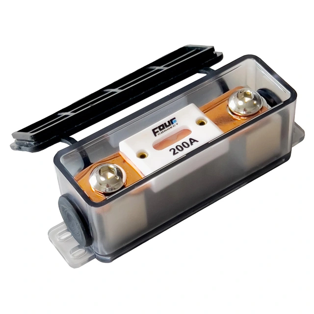 4Connect ANL Sikringsholder 20/70mm2 For ANL sikringer, Sprutsikker 