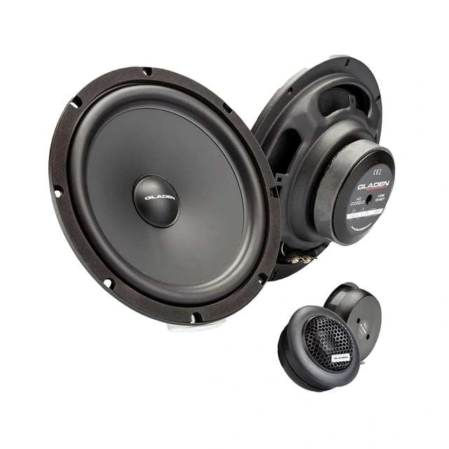 GLADEN ONE 200 T5-G3 8" komponentsett Komponentsett til VW T5, 90W RMS, 3 Ohm 