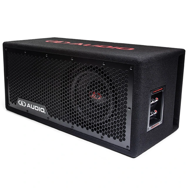 DD Audio LE-208.1 basskasse 8" i kasse, 300W RMS, 1 Ohm 