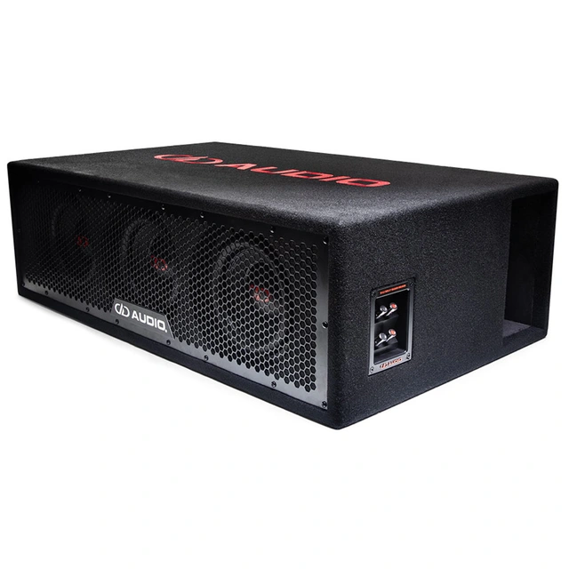 DD Audio LE-508.3 basskasse 3x8" i kasse, 1500W RMS, 0,7 Ohm 