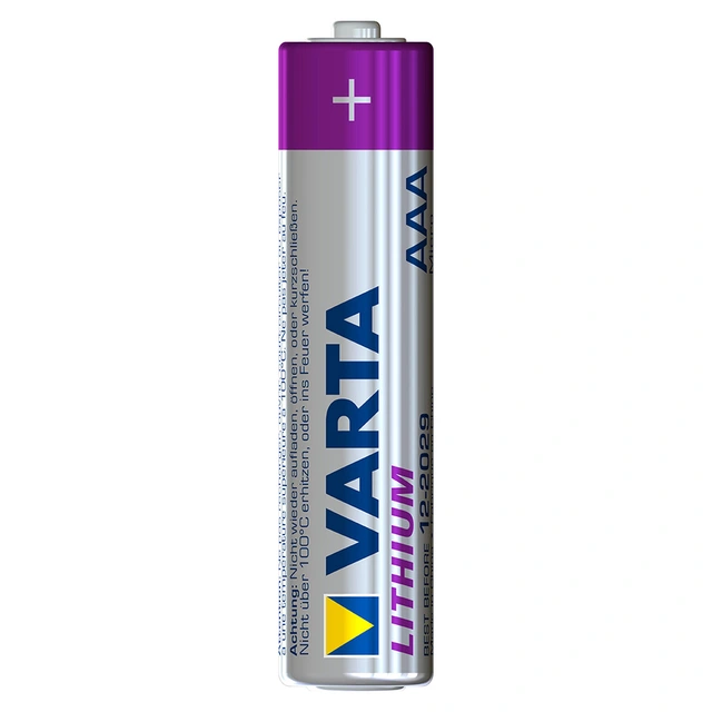 Varta AAA lithium batterier 4pk 