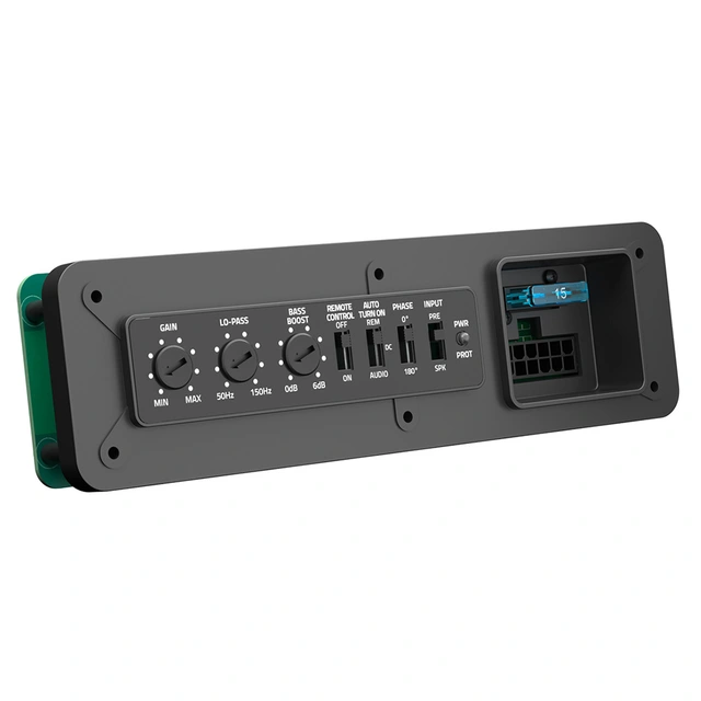 Hertz DBA 201 F aktiv subwoofer 8" i kasse, 220W RMS, 440W Maks 