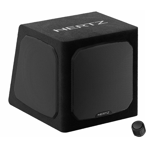 Hertz DBA 201 aktiv subwoofer 8" i kasse, 220W RMS, 440W Maks 
