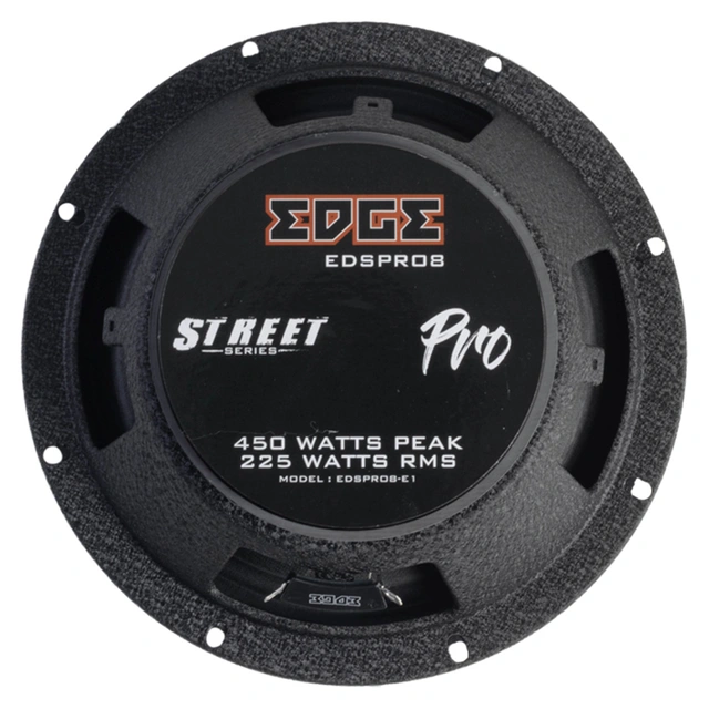 Edge Street SPL 8" mellomtone 225W RMS, 98 dB, 4 Ohm, Pris per par 